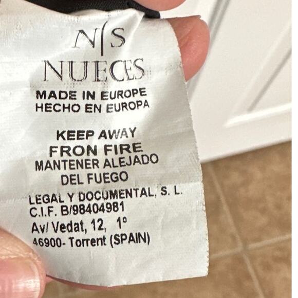 Neuces Made in Spain Black Polka Dot Dress Small - Picture 5 of 10